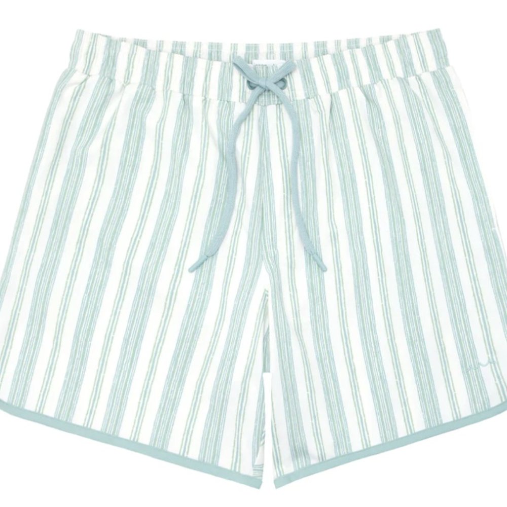 men's minnow x sister parish men's cumberland stripe boardie size M